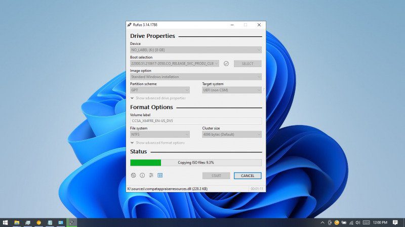 Cara Install Windows 11 dari USB Tanpa Error