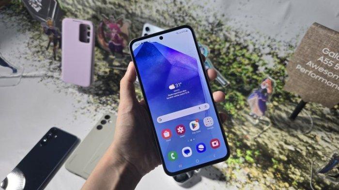 Review Samsung Galaxy A55 Gaming