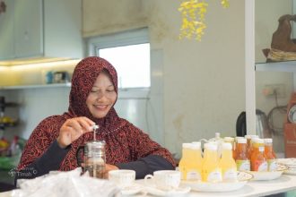 Usaha Minuman Rempah dan Madu Trigona Friskila Makin Dikenal Setelah Dibina PT Timah