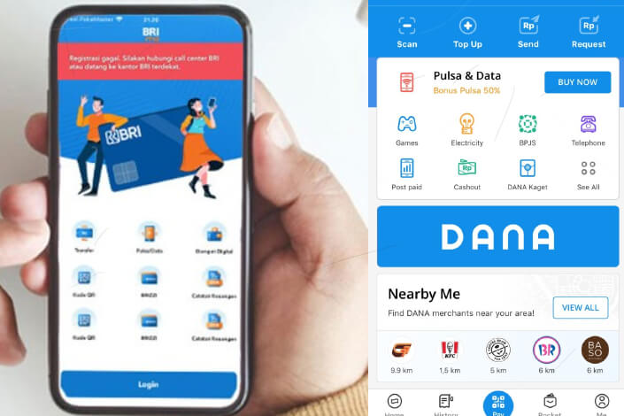 Cara Tercepat Top Up DANA lewat BRImo 2025