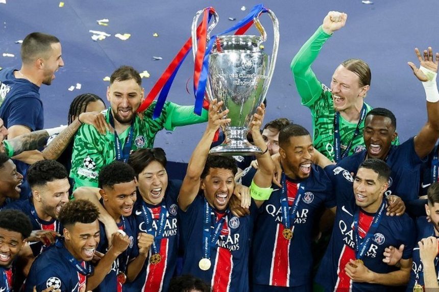 PSG Ukir Sejarah, Taklukkan Inter Milan 5-0 di Final Liga Champions 2025