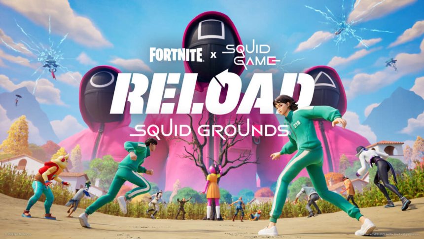 Siap-siap! Fortnite dan Netflix Hadirkan Sensasi Squid Game di Reload dengan Peta Kolaborasi Pertama