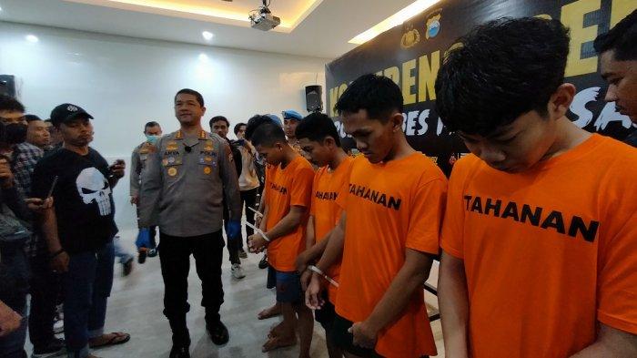 Geng Motor di Makassar Libatkan Guru Honorer hingga Mahasiswa, 10 Orang Ditangkap Usai Coba Tawuran dan Tabrak Polisi