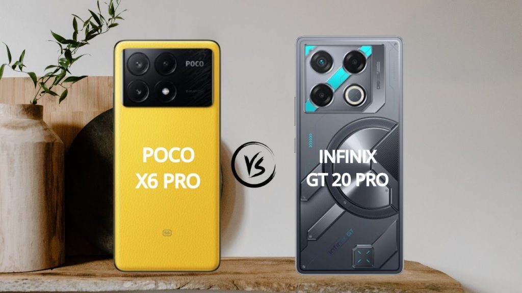 Infinix GT 20 Pro vs POCO X6 Pro