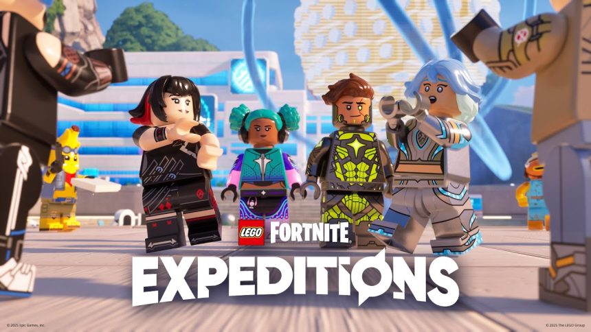LEGO Fortnite Expeditions Resmi Dirilis! Lawan Penjahat Super & Gunakan Kekuatan Heroik di Update Terbaru Ini