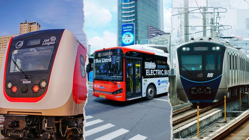 Naik MRT, LRT, dan Transjakarta Gratis 22 Juni 2025