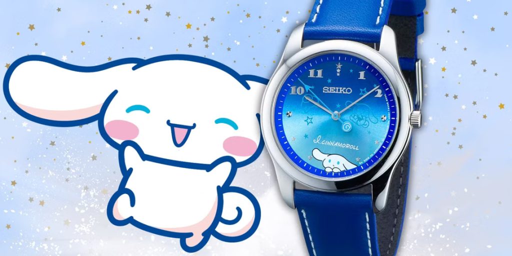 Jam Tangan Seiko x Cinnamoroll Edisi Terbatas